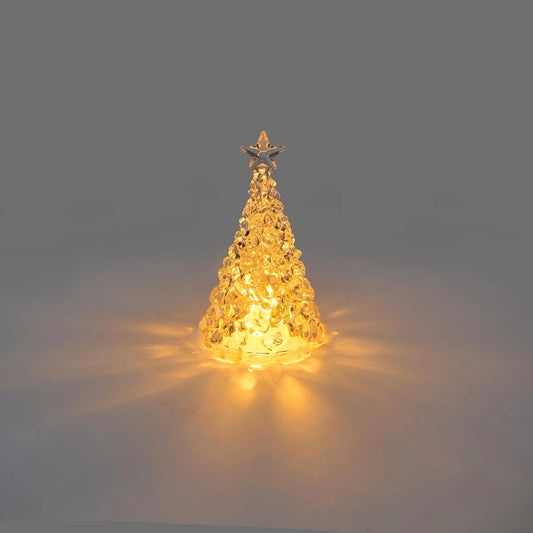 LED Star Christmas Tree Light - Warm White Bedroom Decoration & Romantic Home Ornament