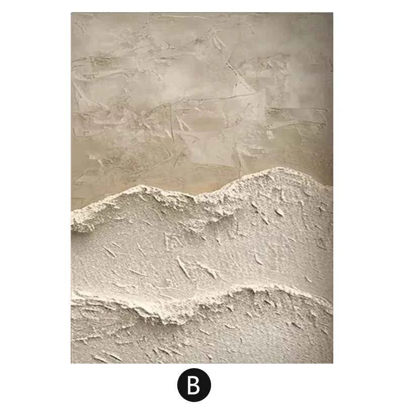 Wall Picture For Bedroom, Abstract With Heavy Texture canvas Painting, Palette Knife Canvas Art, Import Home Decor, No Framed