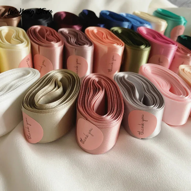 Premium Satin Ribbon 25mm/40mm - Christmas Gift Wrapping & DIY Craft Decorative Tape for Xmas Parties