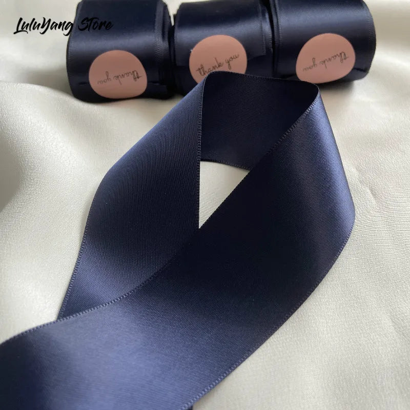 Premium Satin Ribbon 25mm/40mm - Christmas Gift Wrapping & DIY Craft Decorative Tape for Xmas Parties