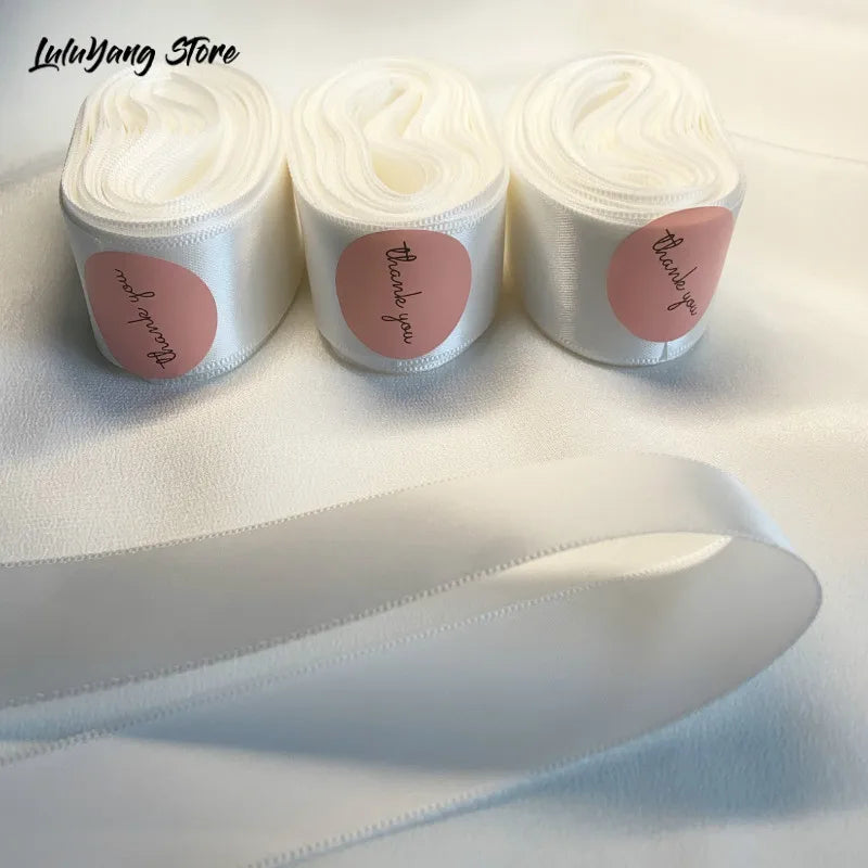 Premium Satin Ribbon 25mm/40mm - Christmas Gift Wrapping & DIY Craft Decorative Tape for Xmas Parties