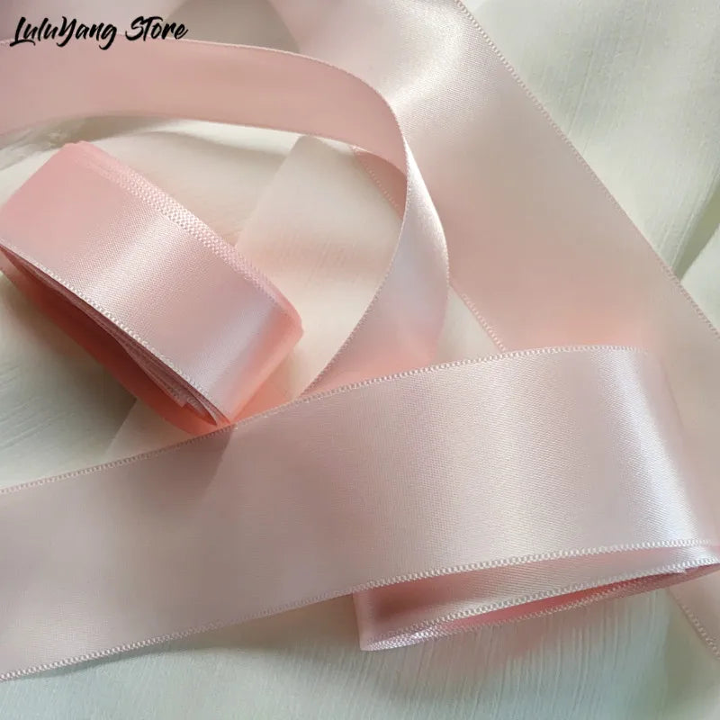 Premium Satin Ribbon 25mm/40mm - Christmas Gift Wrapping & DIY Craft Decorative Tape for Xmas Parties
