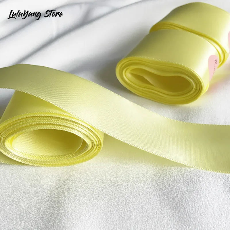 Premium Satin Ribbon 25mm/40mm - Christmas Gift Wrapping & DIY Craft Decorative Tape for Xmas Parties