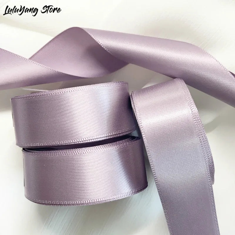 Premium Satin Ribbon 25mm/40mm - Christmas Gift Wrapping & DIY Craft Decorative Tape for Xmas Parties