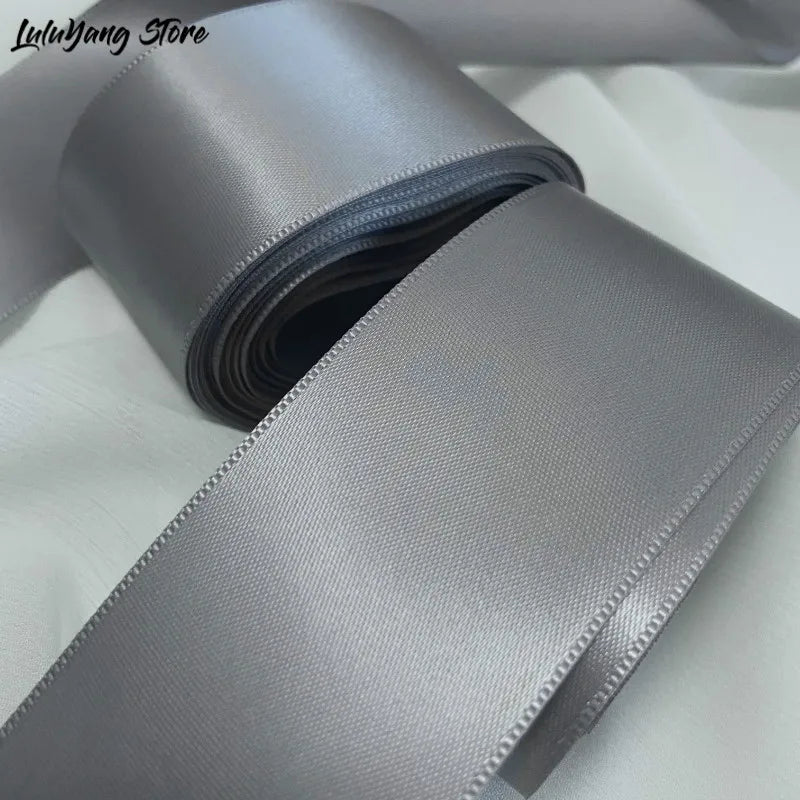 Premium Satin Ribbon 25mm/40mm - Christmas Gift Wrapping & DIY Craft Decorative Tape for Xmas Parties