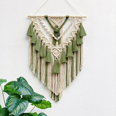 Boho Macramé Wanddecoratie