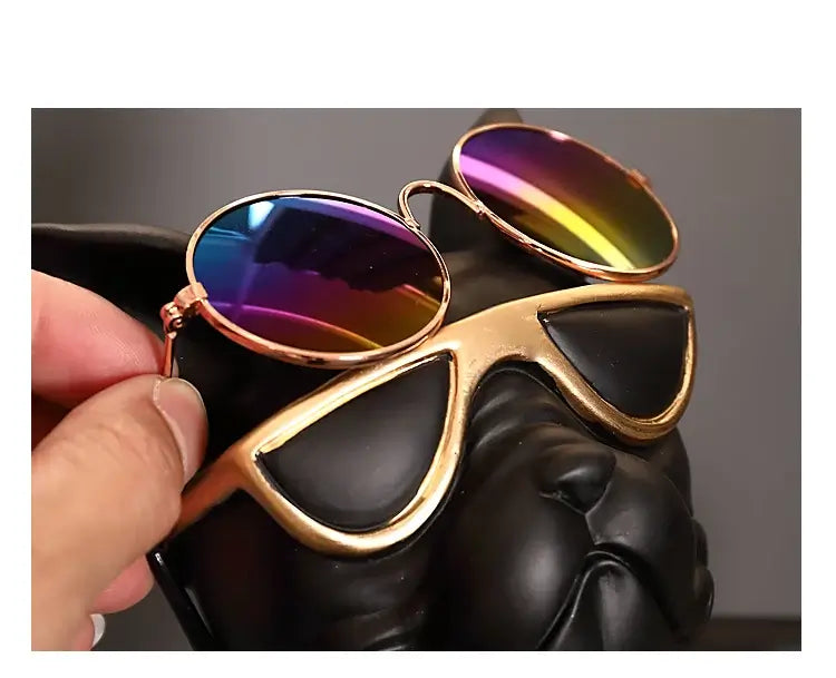 French Bulldog wine bottle holder