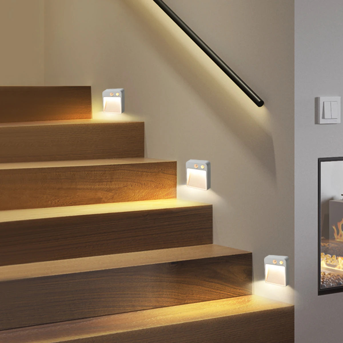 LED Wand Nachtlamp met Bewegingssensor