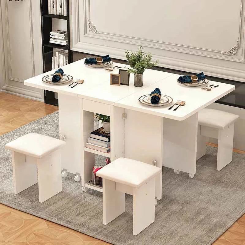 Modern Dining Table Decorate Styleluxury Simple Folding Tables Minimalist Mesas Y Sillas De Comedor Living Room Furniture