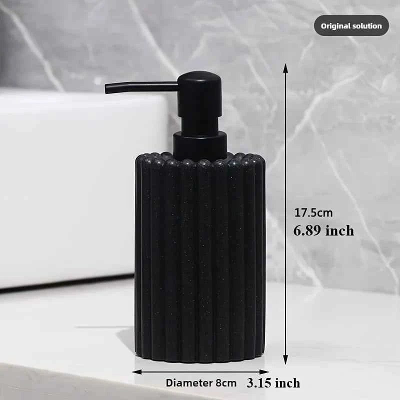 Bathroom accessories and toiletries include lotion bottles, swab boxes and trays, which are available in a variety of colors.