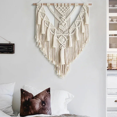 Boho Macramé Wanddecoratie