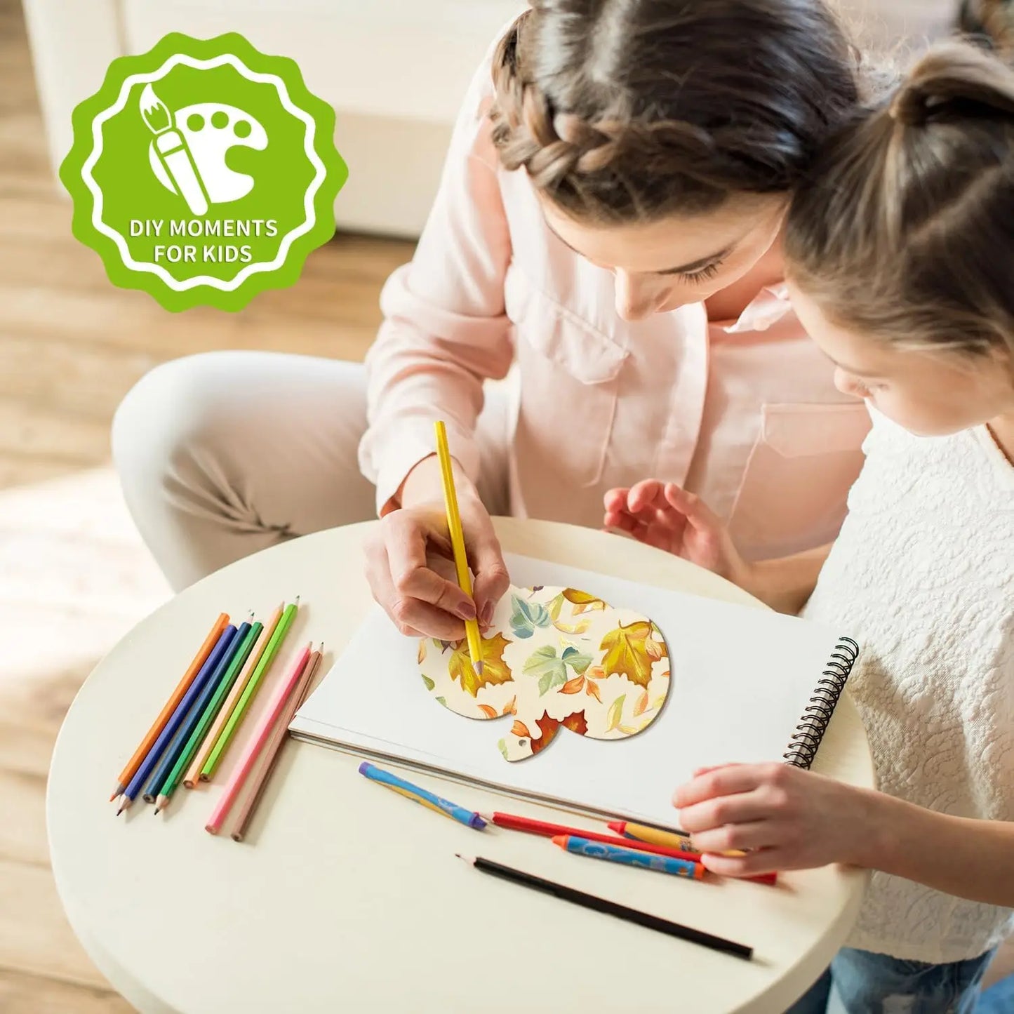 Halloween New Wooden Pumpkin Hollow Cutting Wood Chips Handmade DIY Painting Harvest Festival Hanging Decoration