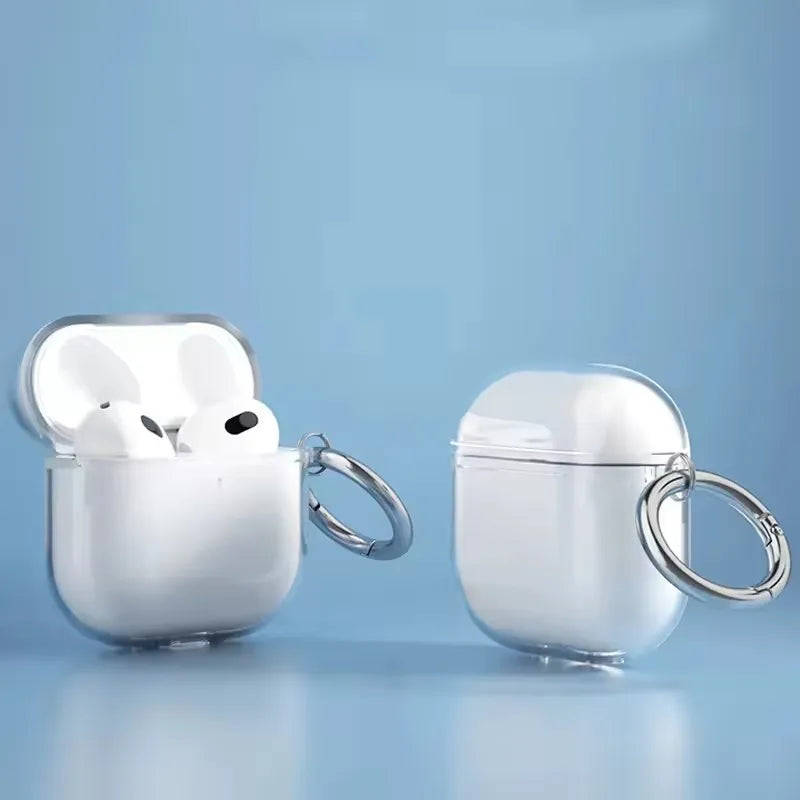 AirPods 4 Case - Transparent TPU Protective Cover for AirPods 4th Generation