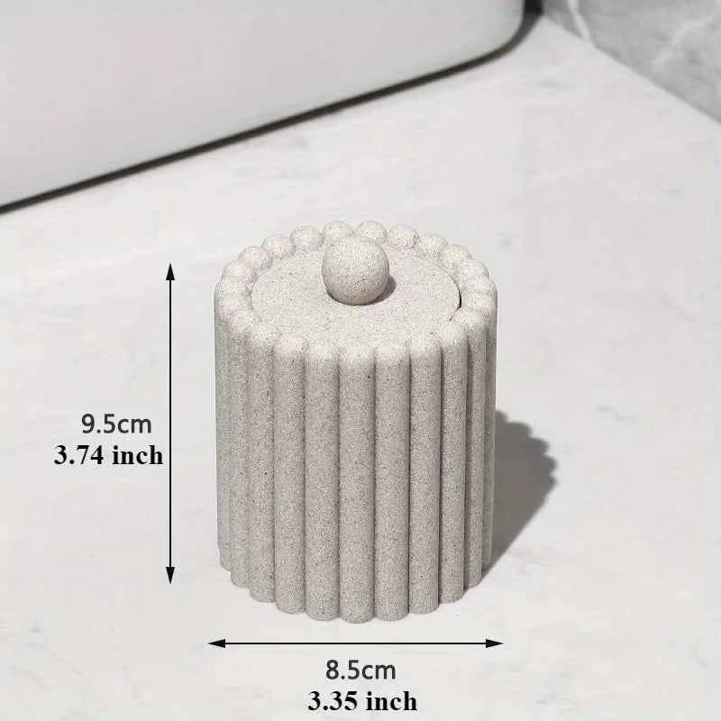 Bathroom accessories and toiletries include lotion bottles, swab boxes and trays, which are available in a variety of colors.