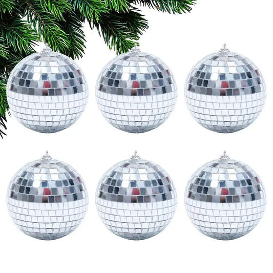 Mini Disco Ball Set - Reflective Mirror Balls for Party & Christmas Decoration