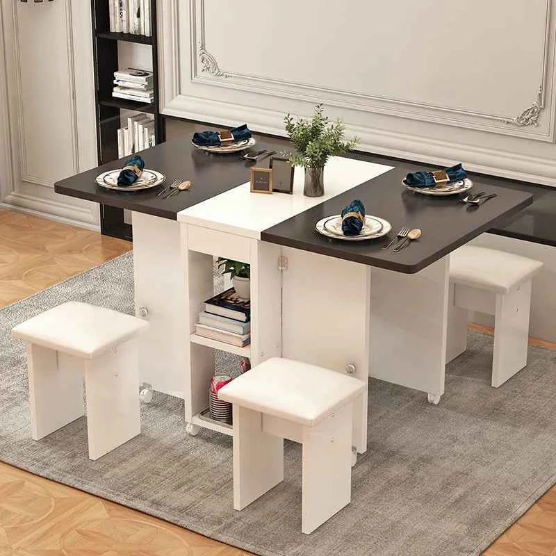 Modern Dining Table Decorate Styleluxury Simple Folding Tables Minimalist Mesas Y Sillas De Comedor Living Room Furniture