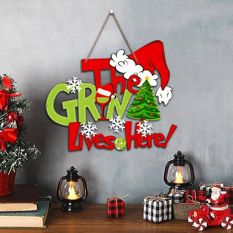 Christmas Tree Party Decorations - Festive Atmosphere Wall & Home Decor Ornaments