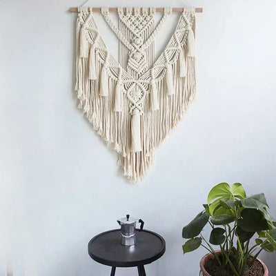 Boho Macramé Wanddecoratie
