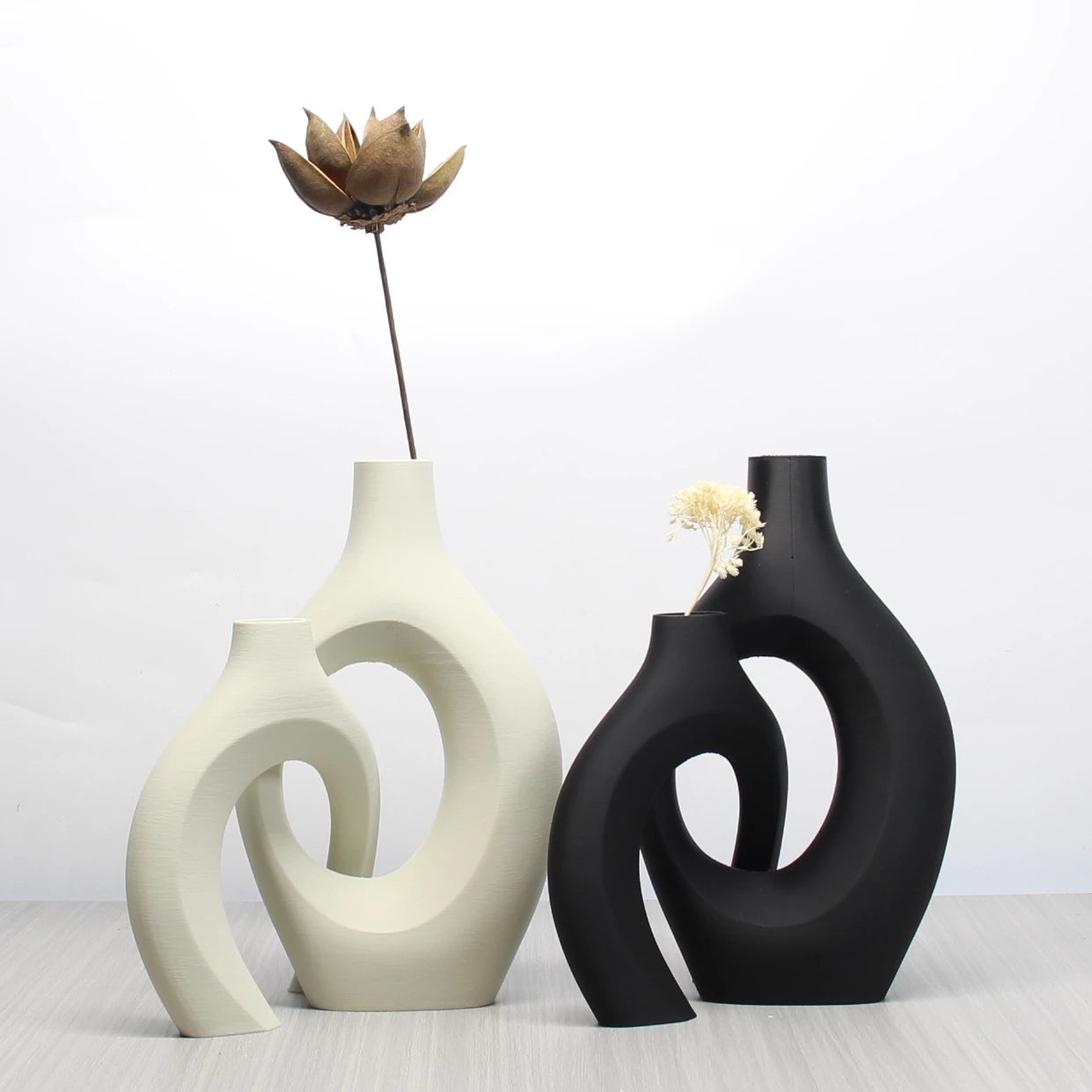 Set Boheemse Stijl Kunst Vazen