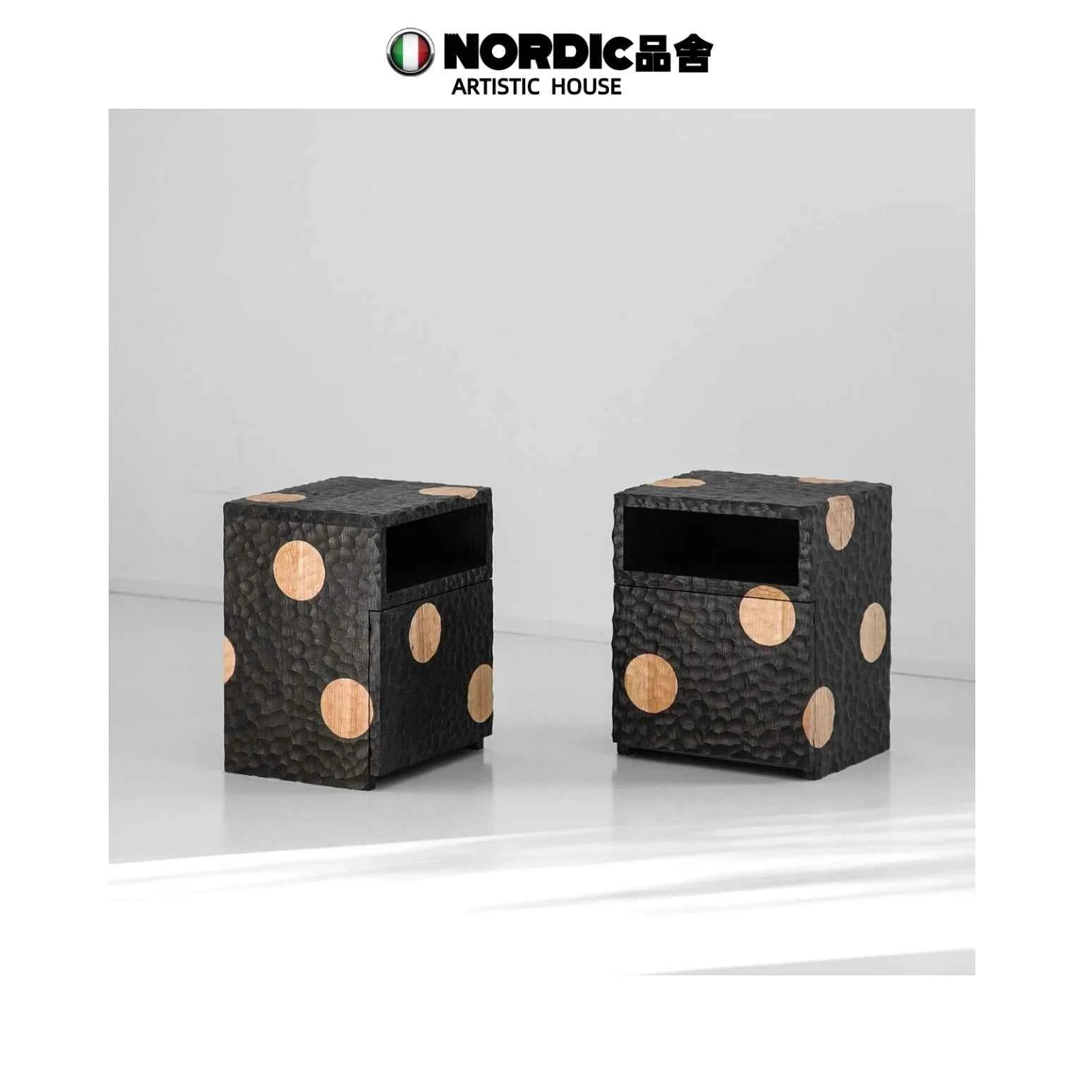 Decor Item Night Table Decorationaesthetic Storage Design Nightstand Organizer Tray Mesas De Noches Dormitorio Bedroom Furniture