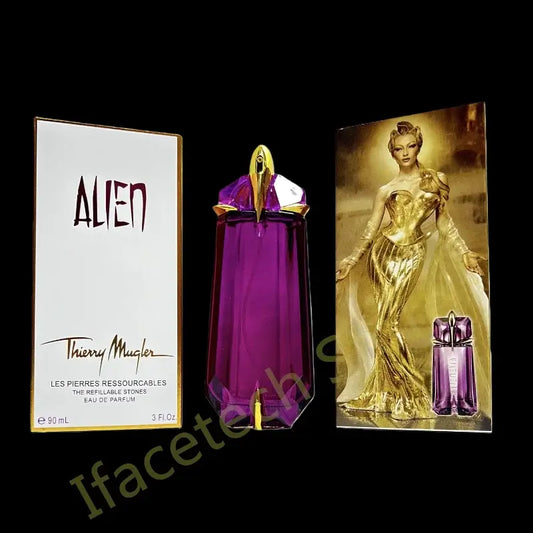 Women's Floral Eau de Parfum 90ml - Luxury Night Scent Perfume bottle and packaging displayed elegantly.