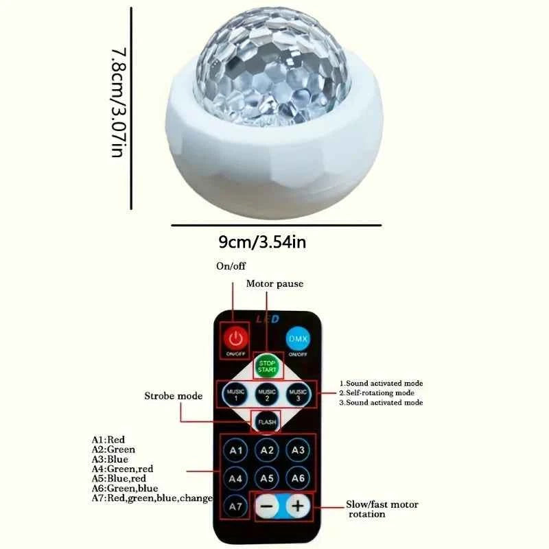 Northern Lights Starry Sky Projector - LED Aurora Night Light