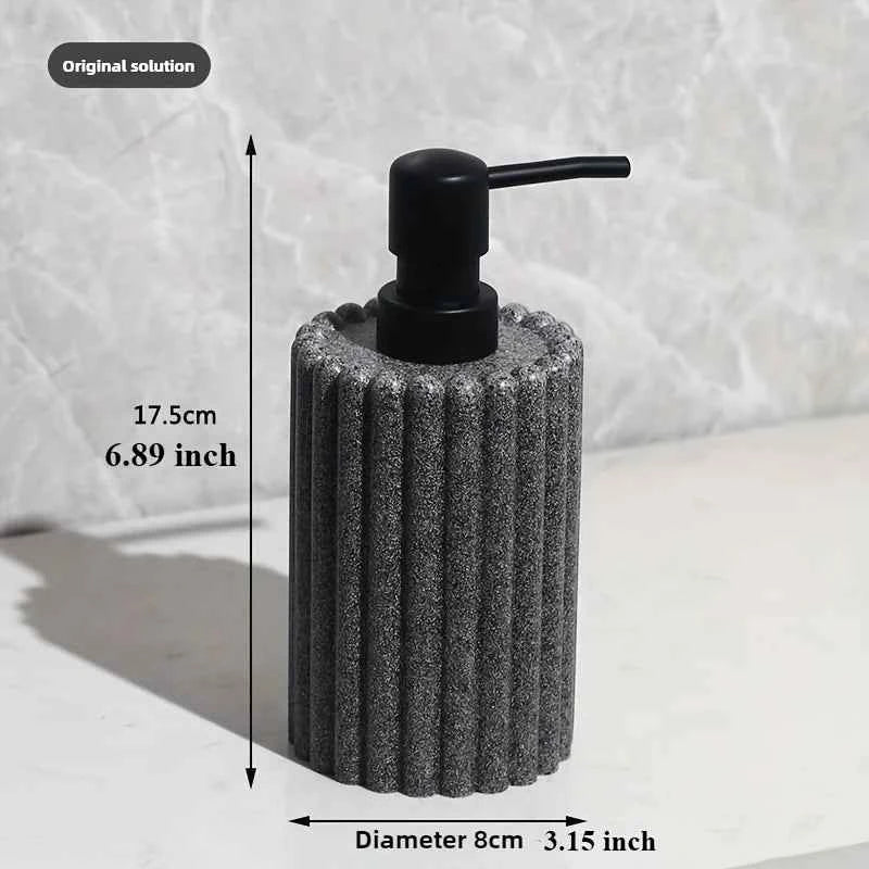 Bathroom accessories and toiletries include lotion bottles, swab boxes and trays, which are available in a variety of colors.