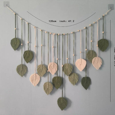 Boho Macramé Wanddecoratie