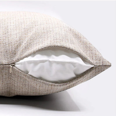 Pillowcase Cushion Cover For Living Room Sofa Office Car Decorative Pillowcase Linen Tassel Suitable For All Seasons Soft And Co