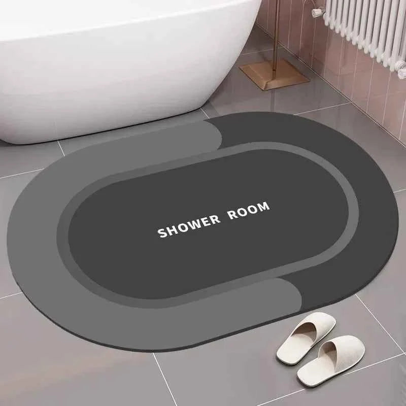 Non-Slip Bathroom Rug - Super Absorbent Quick-Dry Floor Mat