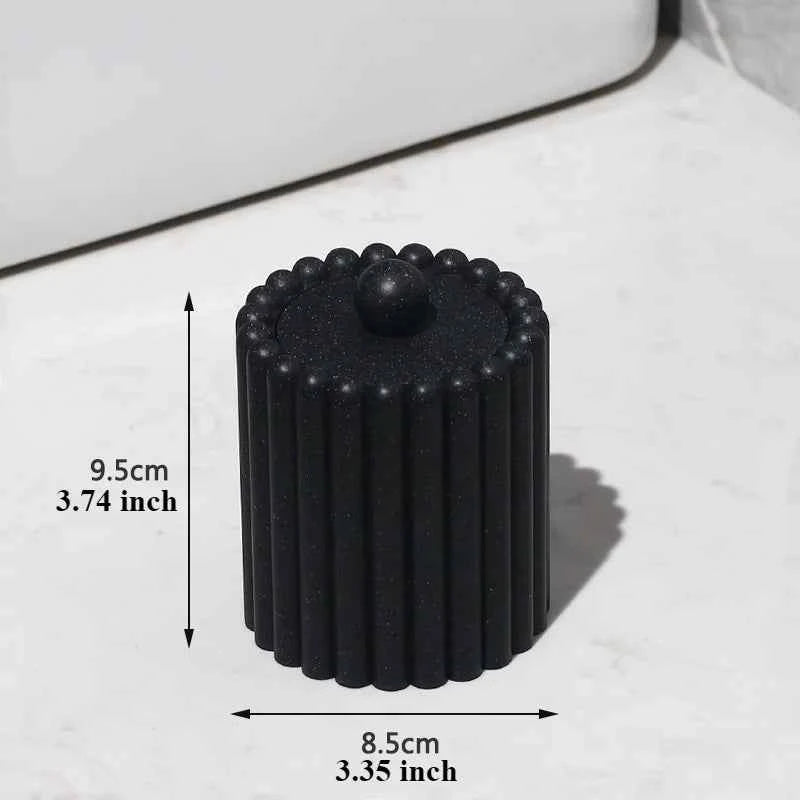 Bathroom accessories and toiletries include lotion bottles, swab boxes and trays, which are available in a variety of colors.