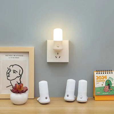 LED Wandlamp met Drukschakelaar voor Stopcontact