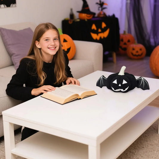 Unique Halloween Pumpkin Shaped Throw Pillow Cushion Plush Soft Pillow For Children Adults Holiday Home Decor Props Ornament