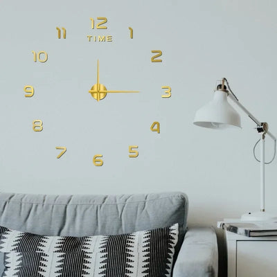 Esthetische Stille Wandklok Doe-het-zelf Woondecoratie