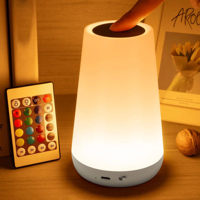 RGB LED Nachtlamp  Afstandsbediening & Touchbediening