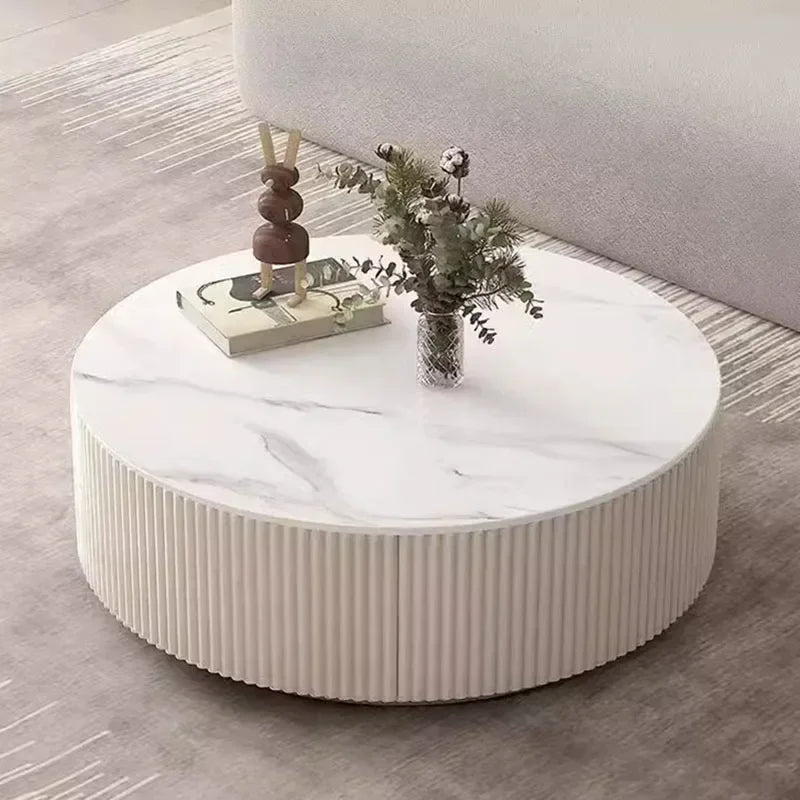 Luxe Ronde Minimalistische Salontafel