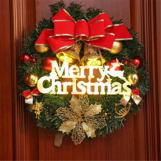 Merry Christmas LED Letter Light String - Fairy Garland Home Decoration for Xmas & New Year 2026