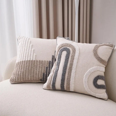 Boho Sierkussenhoes met Textuur