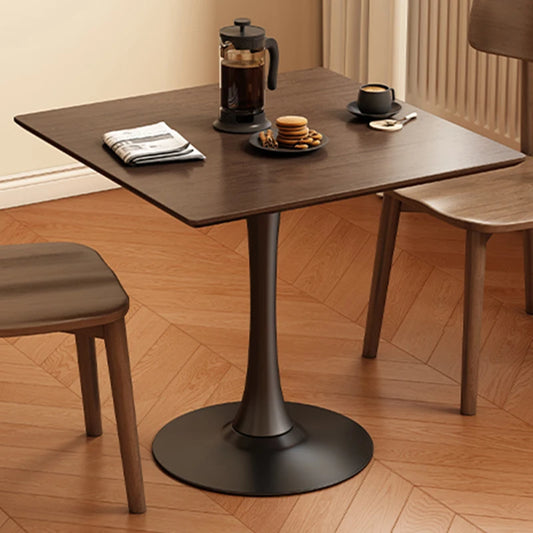 Modern Wooden Dining Table - Minimalist Design for Kitchen & Living Room