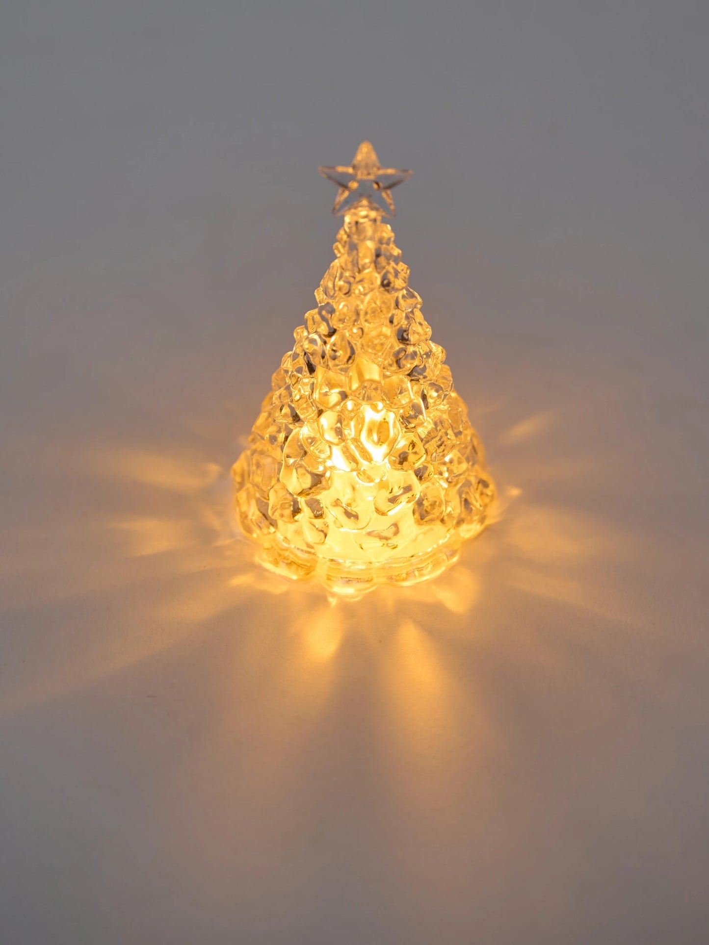 LED Star Christmas Tree Light - Warm White Bedroom Decoration & Romantic Home Ornament
