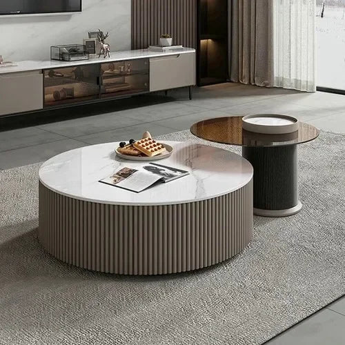 Luxe Ronde Minimalistische Salontafel