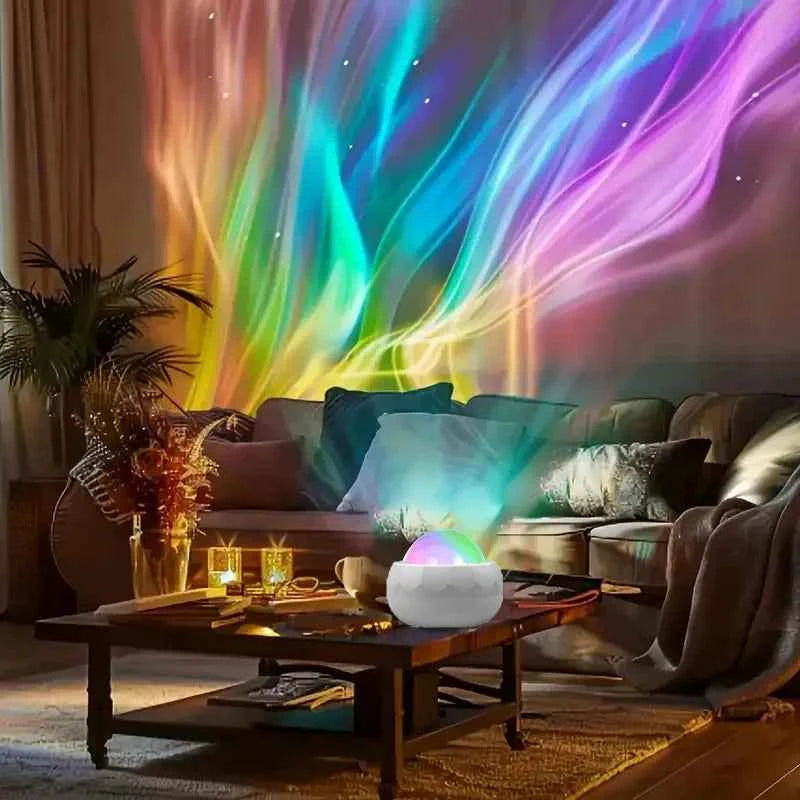 Northern Lights Starry Sky Projector - LED Aurora Night Light