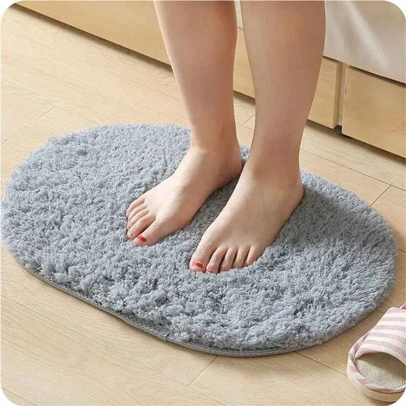 Bathroom Foot Floor Mats Creative Absorbent Soft Memory Carpet Rugs Toilet Stairs Bathtub Living Room Door Bath Cushion