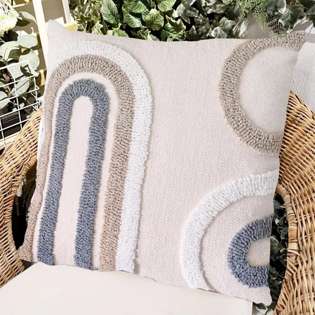 Boho Sierkussenhoes met Textuur