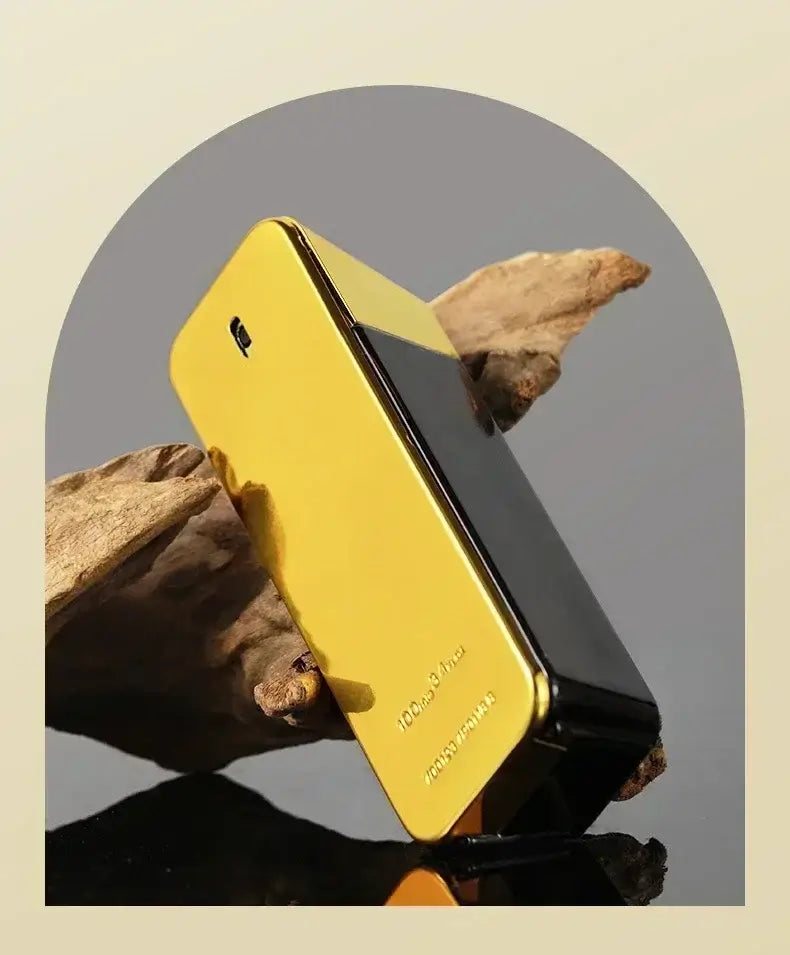 Luxury men's eau de parfum bottle displayed elegantly on a wooden surface showcasing its premium design.