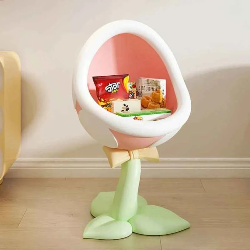 Home Decor Creative Side Table Large Mouth Flower Storage Ornaments Room Decor Bedside Table Living Room Decorative Storage Rack