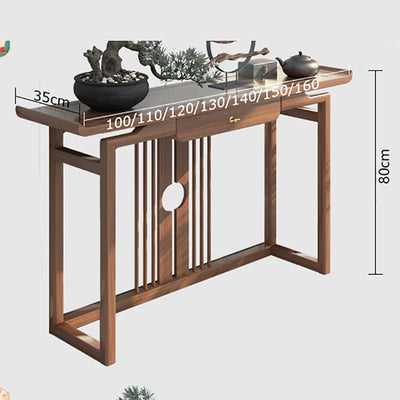 Minimalistische Houten Hoektafel Woondecoratie