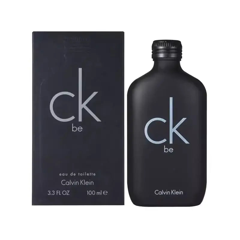 Calvin Klein CK Be Unisex Eau de Toilette - 100ml bottle and box, fresh citrus fragrance, gender-free scent.