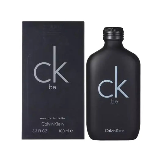 Calvin Klein CK Be Unisex Eau de Toilette - 100ml bottle and box, fresh citrus fragrance, gender-free scent.