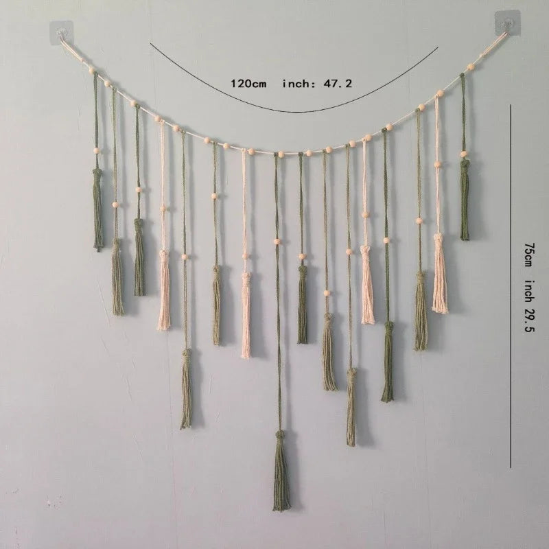 Boho Macramé Wanddecoratie